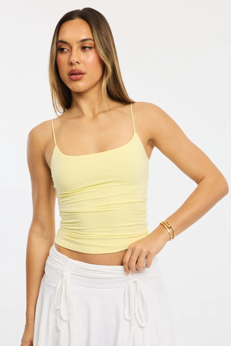 FrictionResistant Yellow Supersoft Singlet Double Layer