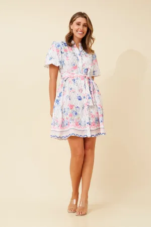 TAMSIN FLORAL DRESS Repair Fit Night Charm