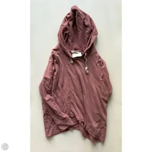 AntiPilling Technology Night Out Sweatshirt Hoodie By Workshop In Pink, Size: Xs
