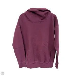 Sweatshirt Collar By Zyia In Purple, Size: L Elite Vibe Ice Fit