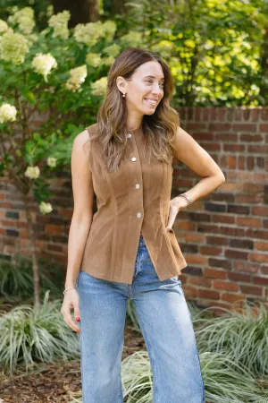 Vic Top High Neck Cut
