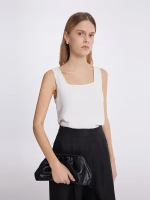 second hand Acetate Reversible Women Tank Top