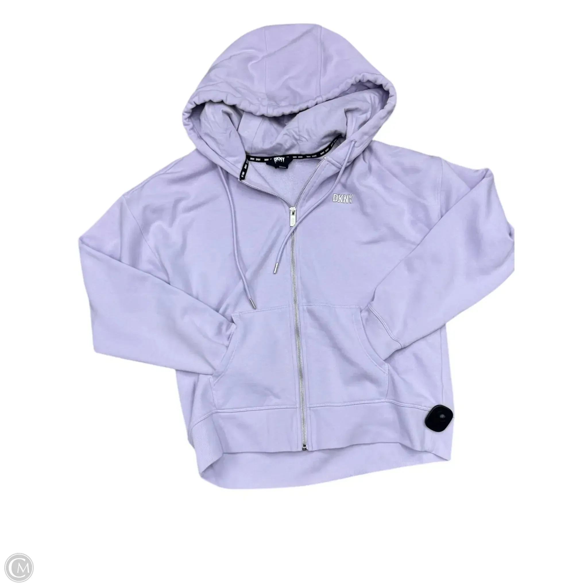 Athletic Sweatshirt Hoodie By Dkny In Purple, Size: S Rich Tone Crystal Soul