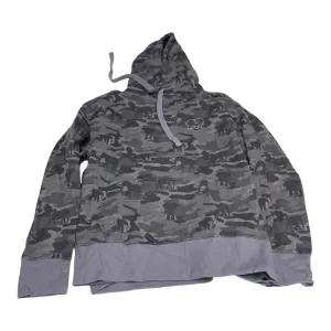 Sweatshirt Hoodie By Ivory Ella In Grey, Size: L Compact Packable Design