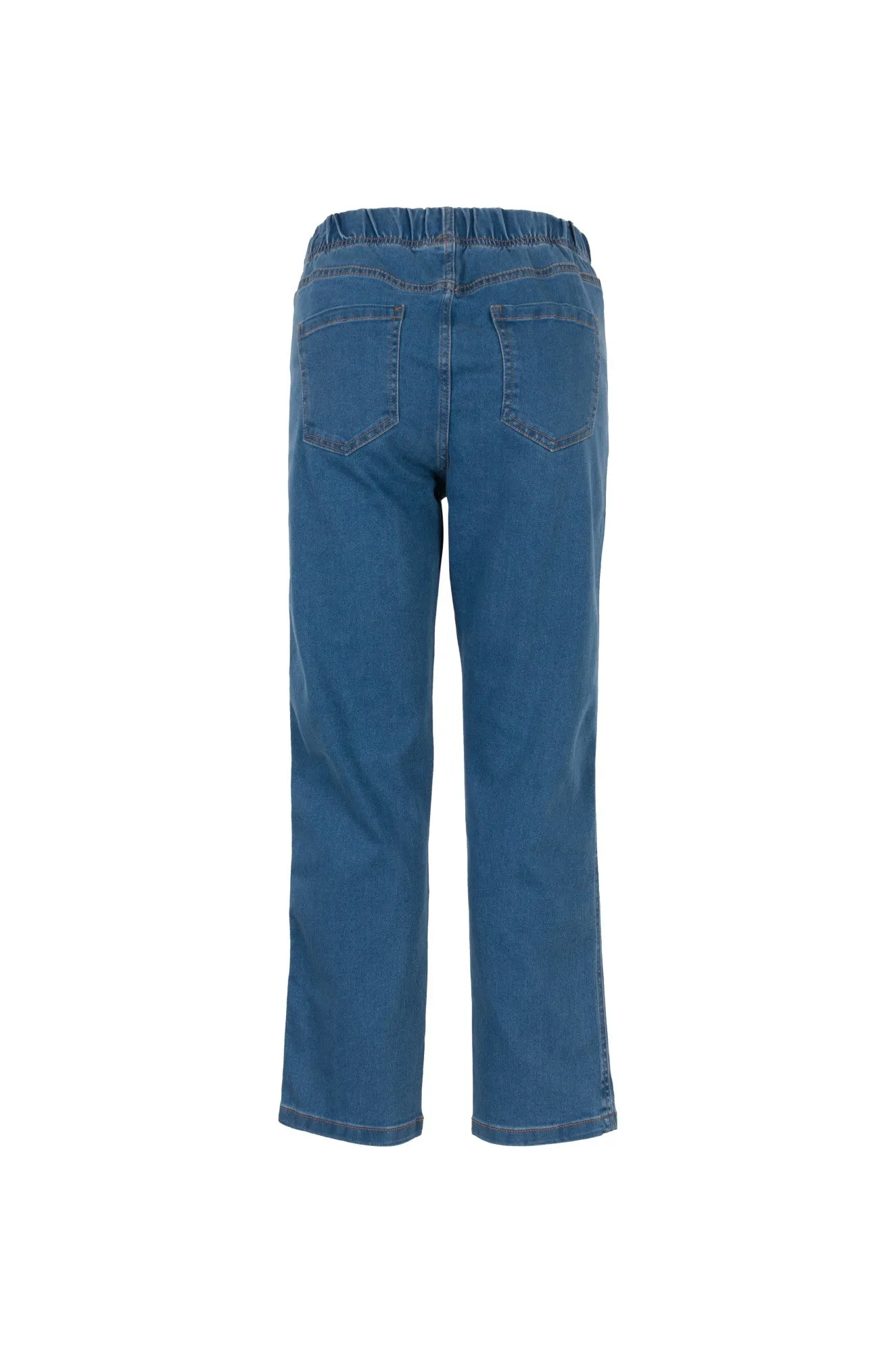 Wonder Denim Xtra Short Jeans | MID INDIGO | 6600B1 Loose Textured Travel Outfit Classic Appeal