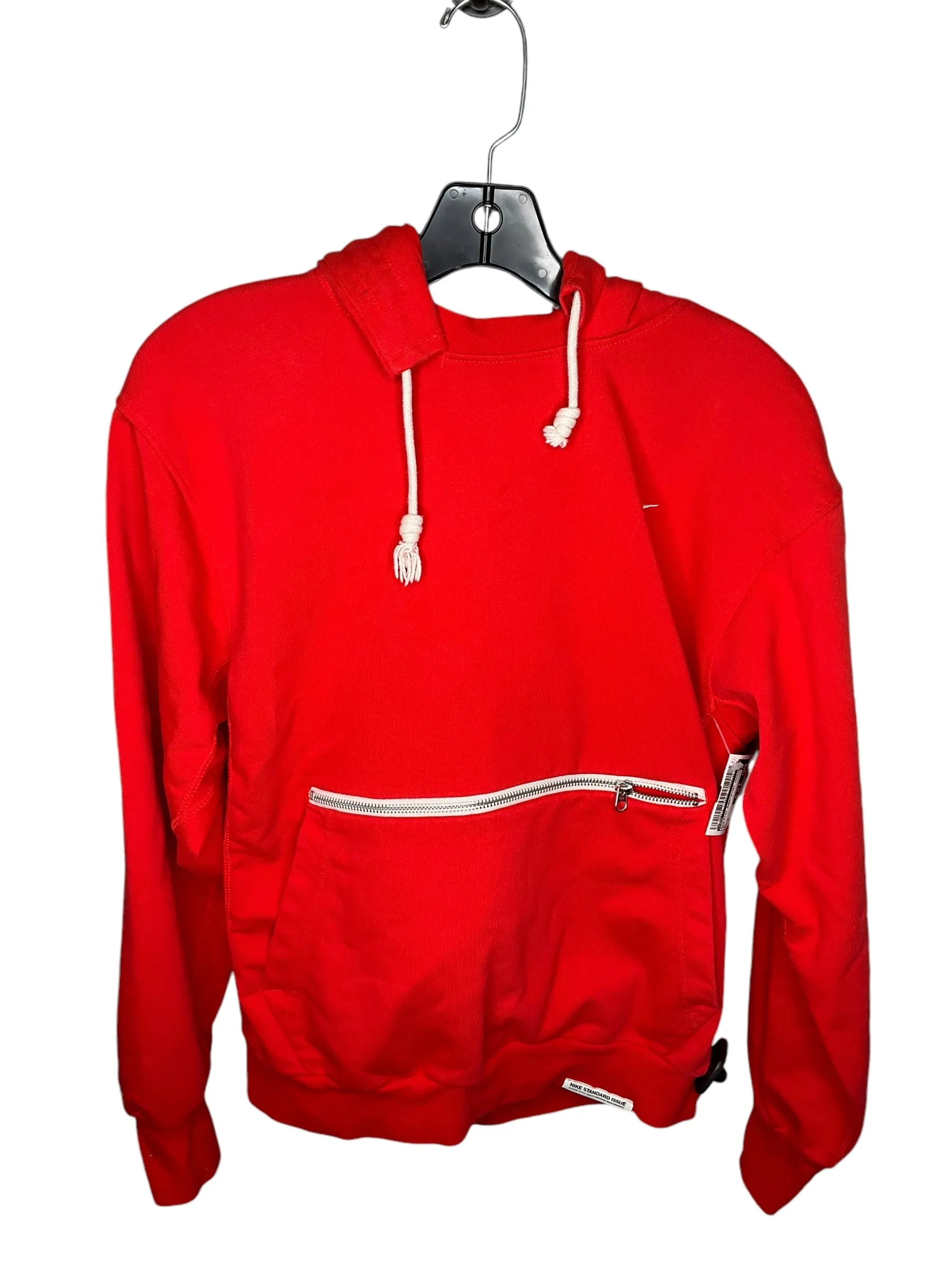 Flexible Joints Athletic Sweatshirt Hoodie By Nike In Red, Size: S