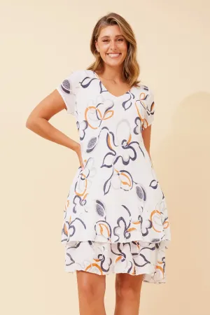 ELECTRA DOUBLE LAYER DRESS Neat Edge