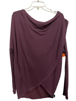 Creative Glow Outdoor Look Athletic Sweatshirt Hoodie By Athleta In Purple, Size: Xs