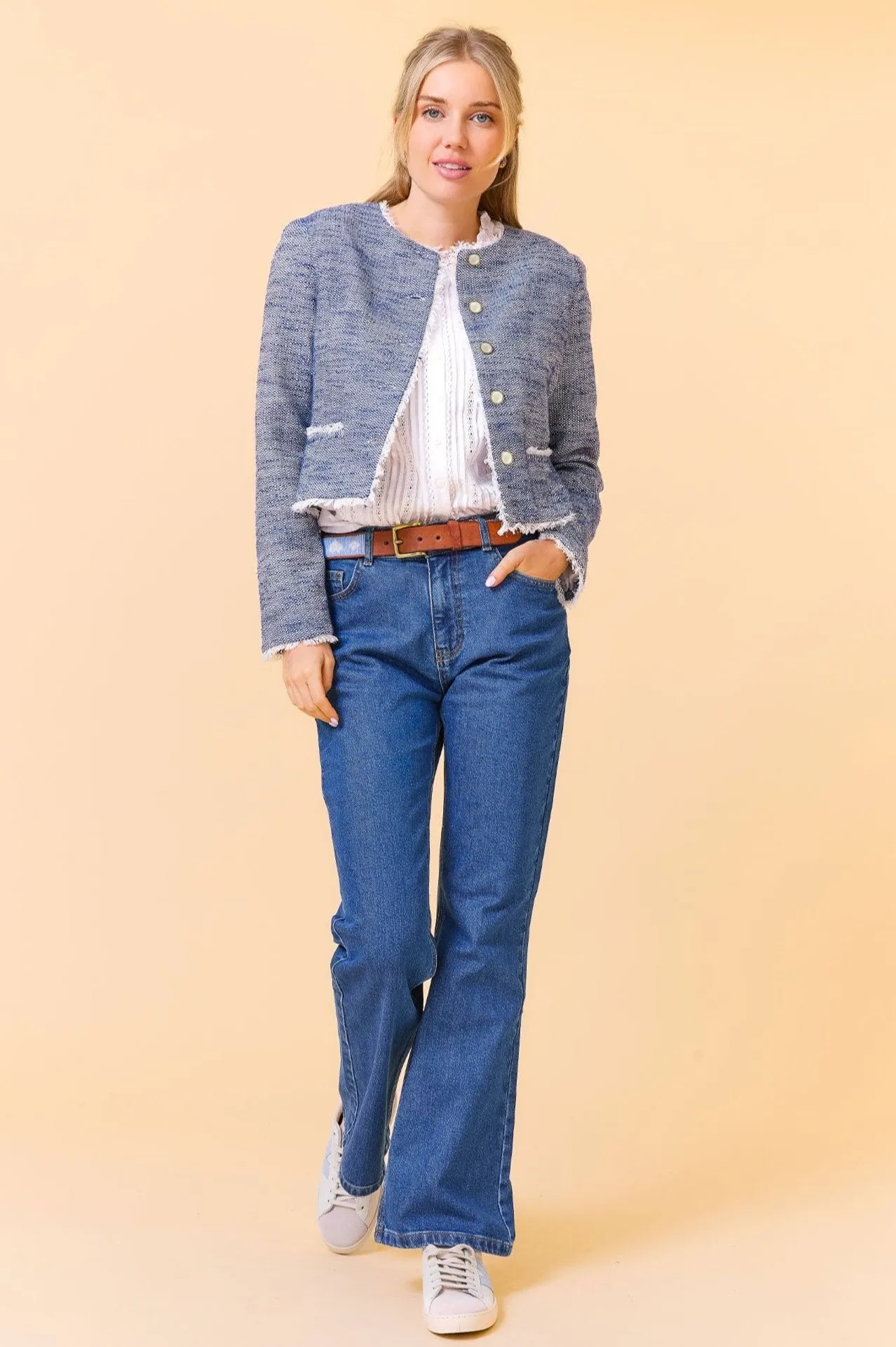 All Style Fit Denim Boot Cut Jean | Mid Wash