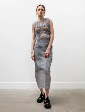 Light Comfort Fresh Aesthetic Olympia Skirt Liquid Myrtia Grey