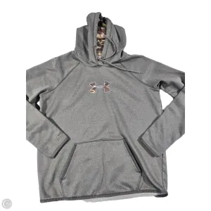 Everyday Wear Zero Waste Athletic Sweatshirt Hoodie By Under Armour In Grey, Size: M