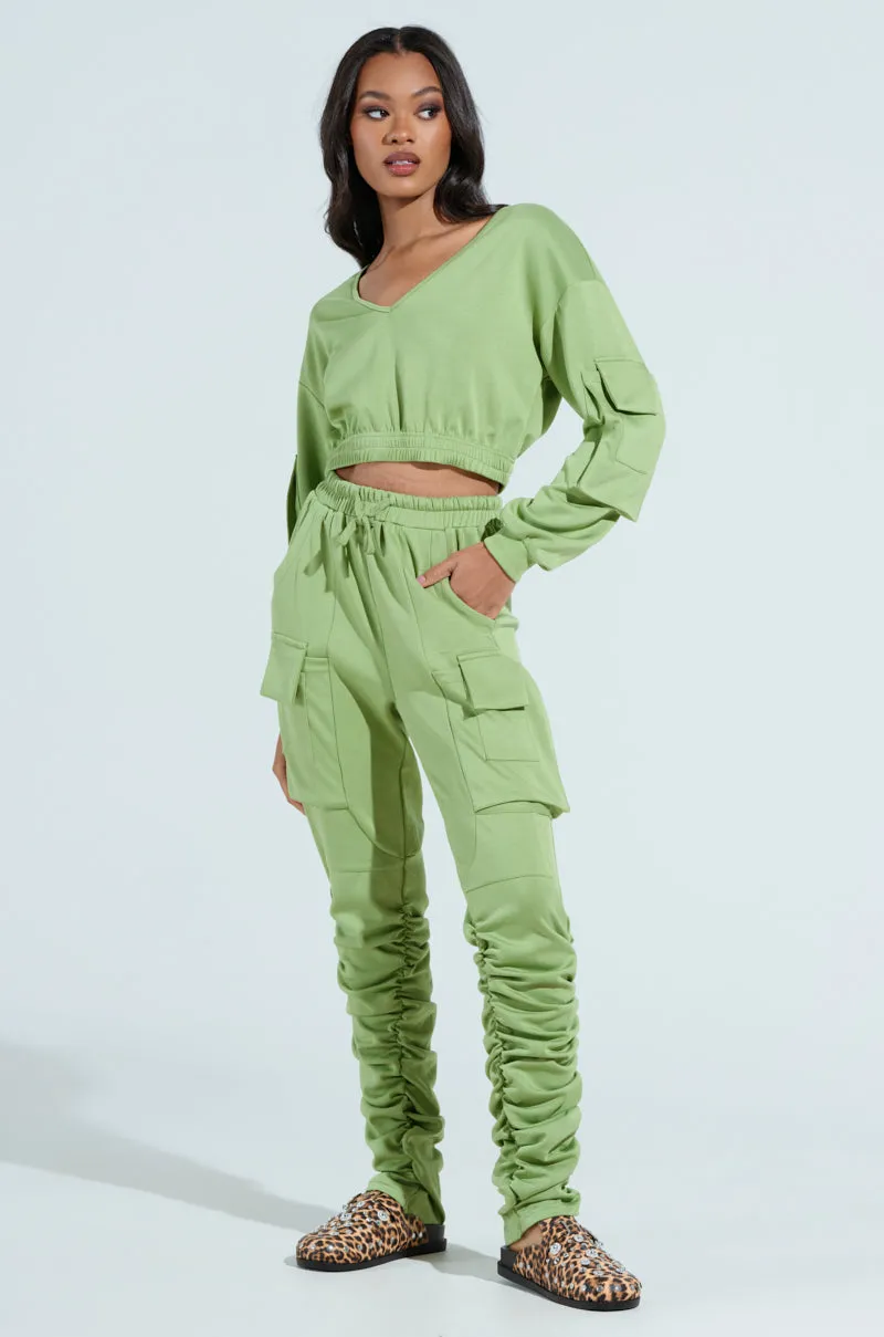 ADDICTED TO YOU SWEATSHIRT clip accents product belt definition