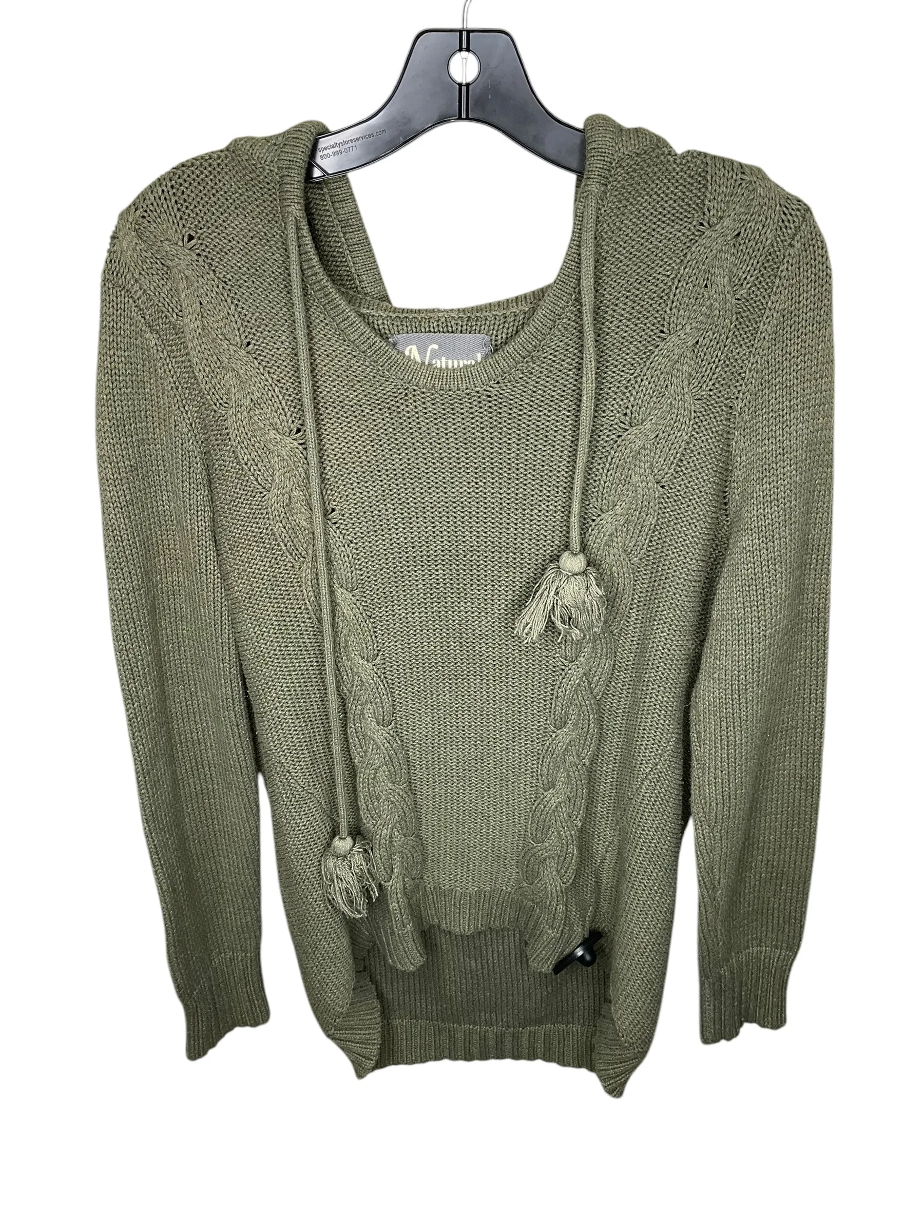 Sweatshirt Hoodie By Natural Reflections In Green, Size: M Stylish Layer