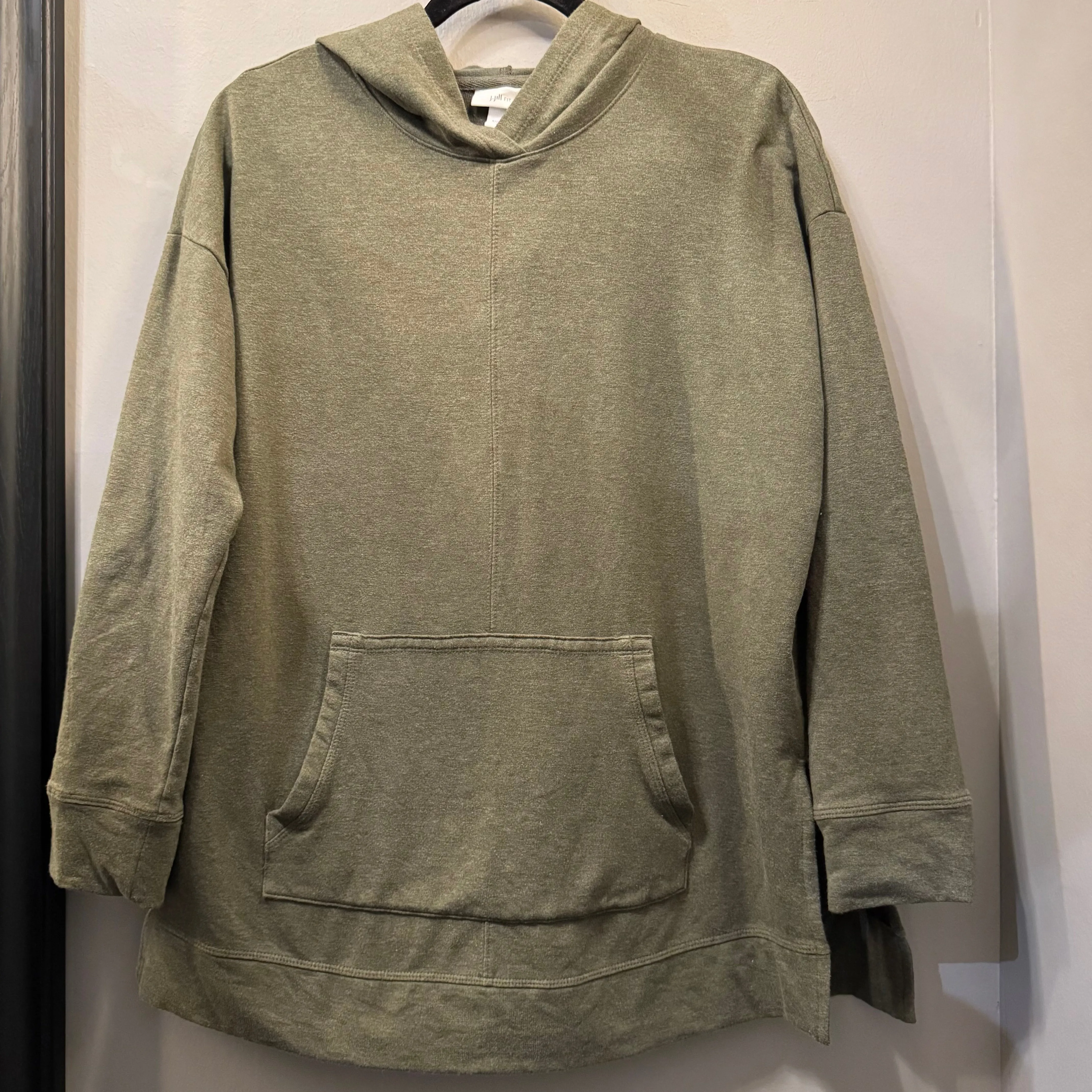 Handmade Glow Sweatshirt Hoodie By J. Jill In Green, Size: S