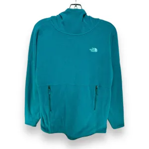 Sweatshirt Hoodie By The North Face In Teal, Size: S FlexibleNeckline