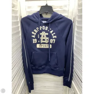 Reflective details Sustainable production Sweatshirt Hoodie By Aeropostale In Navy, Size: S