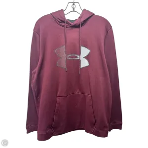Athletic Sweatshirt Hoodie By Under Armour In Maroon, Size: Xl AdjustableWaist Modern Sneakers
