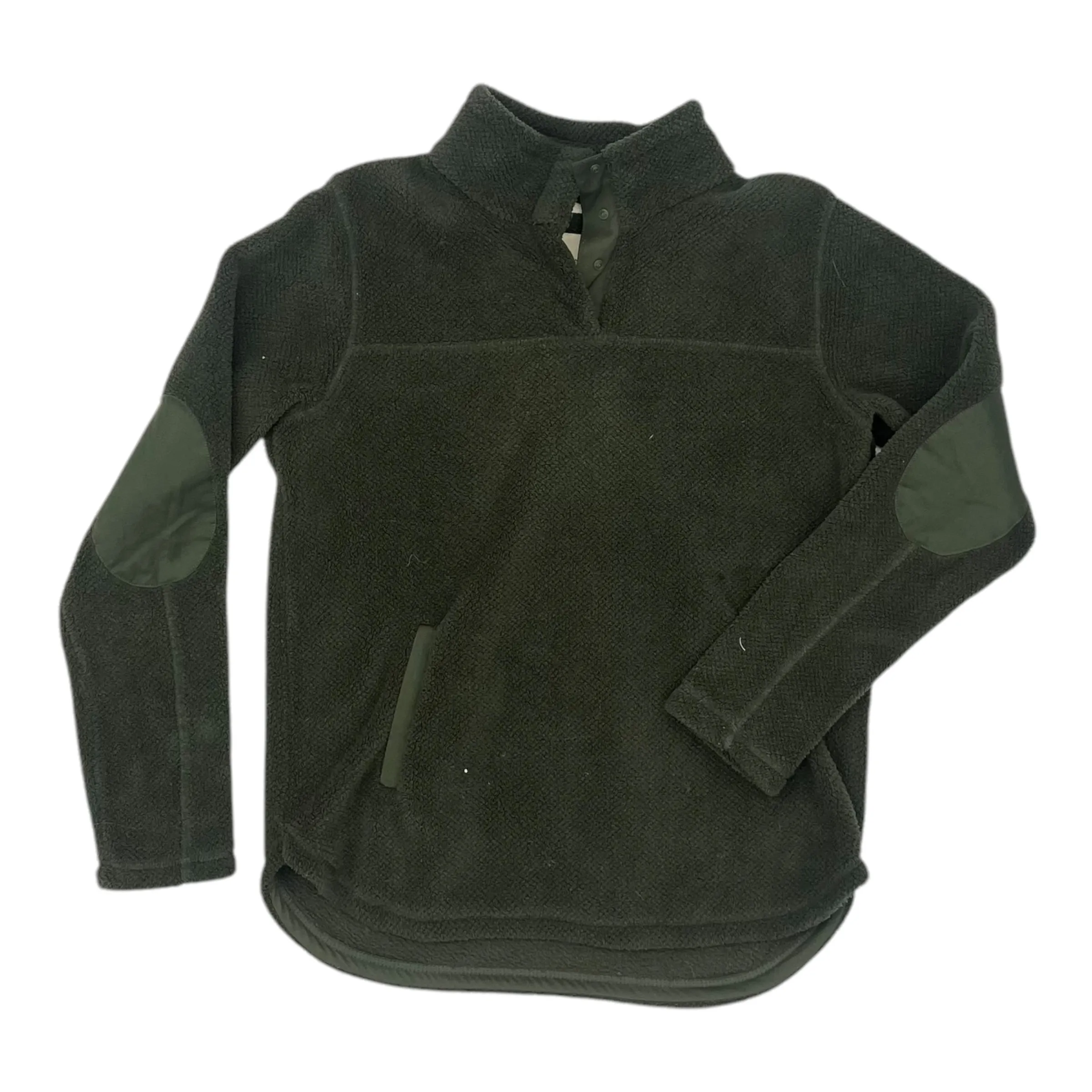 Craft Soul Sweatshirt Collar By Thread And Supply In Green, Size:S
