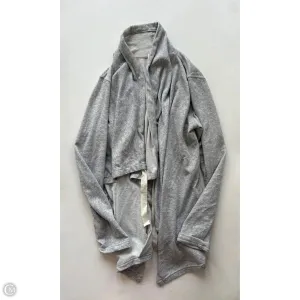 Sweatshirt Hoodie By Old Navy In Grey, Size: M Active Apparel