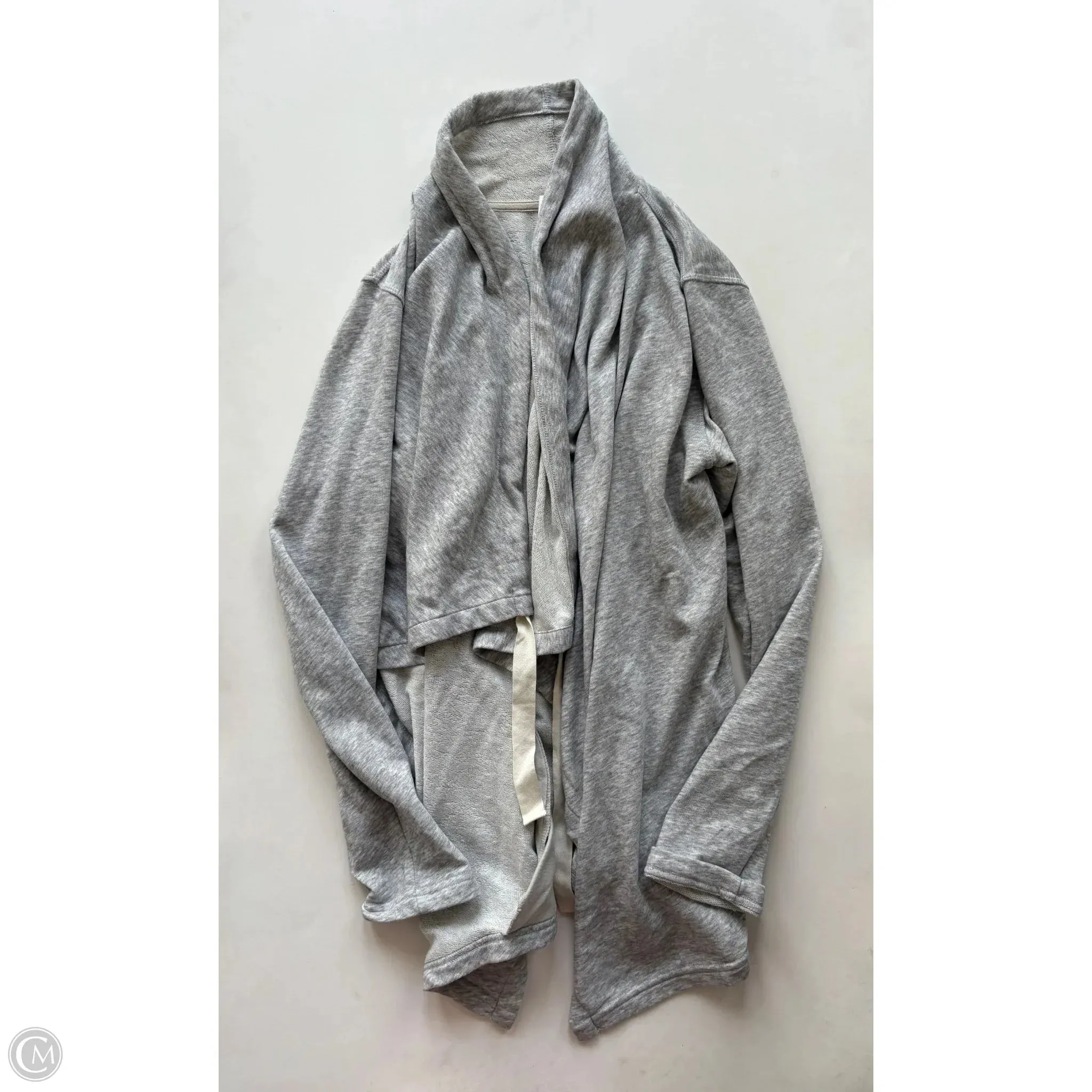 Sweatshirt Hoodie By Old Navy In Grey, Size: M Active Apparel