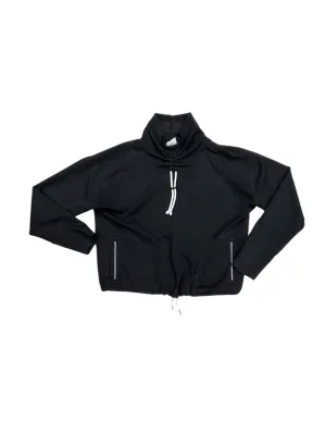 Athletic Sweatshirt Collar By Sage In Black, Size: M Beauty Glow SeamlessTransition