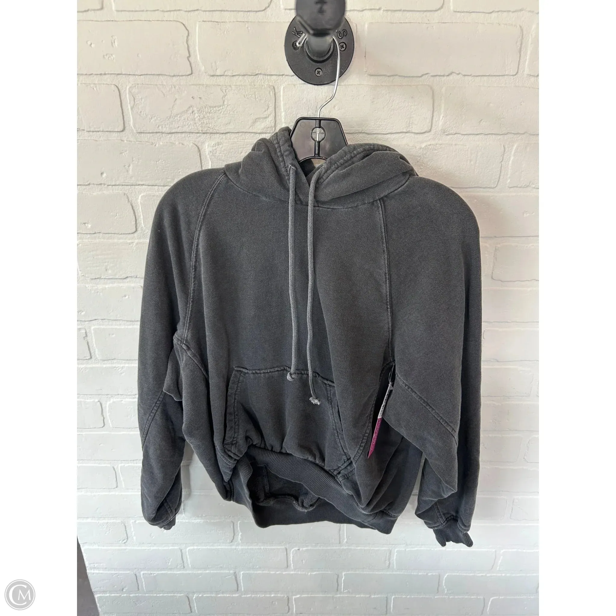 Coastal Chic Comfortable Outerwear Sweatshirt Hoodie By Madewell In Grey, Size: Xxs