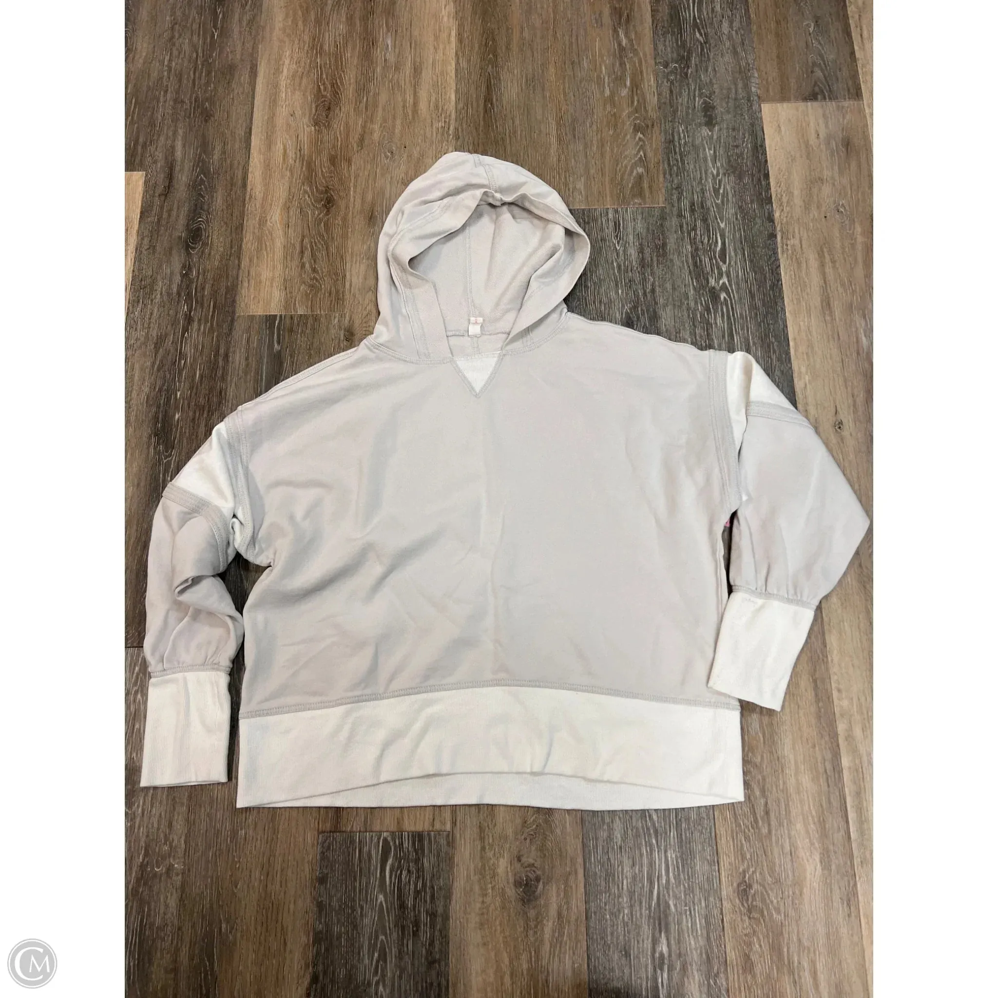 Sweatshirt Hoodie By Daily Practice By Anthropologie In Grey, Size: S Sporty Design AntiBacterialTreatment