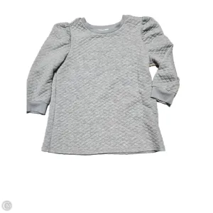 Practical Style Pearl Tone Sweatshirt Crewneck By Retrology In Grey, Size: M