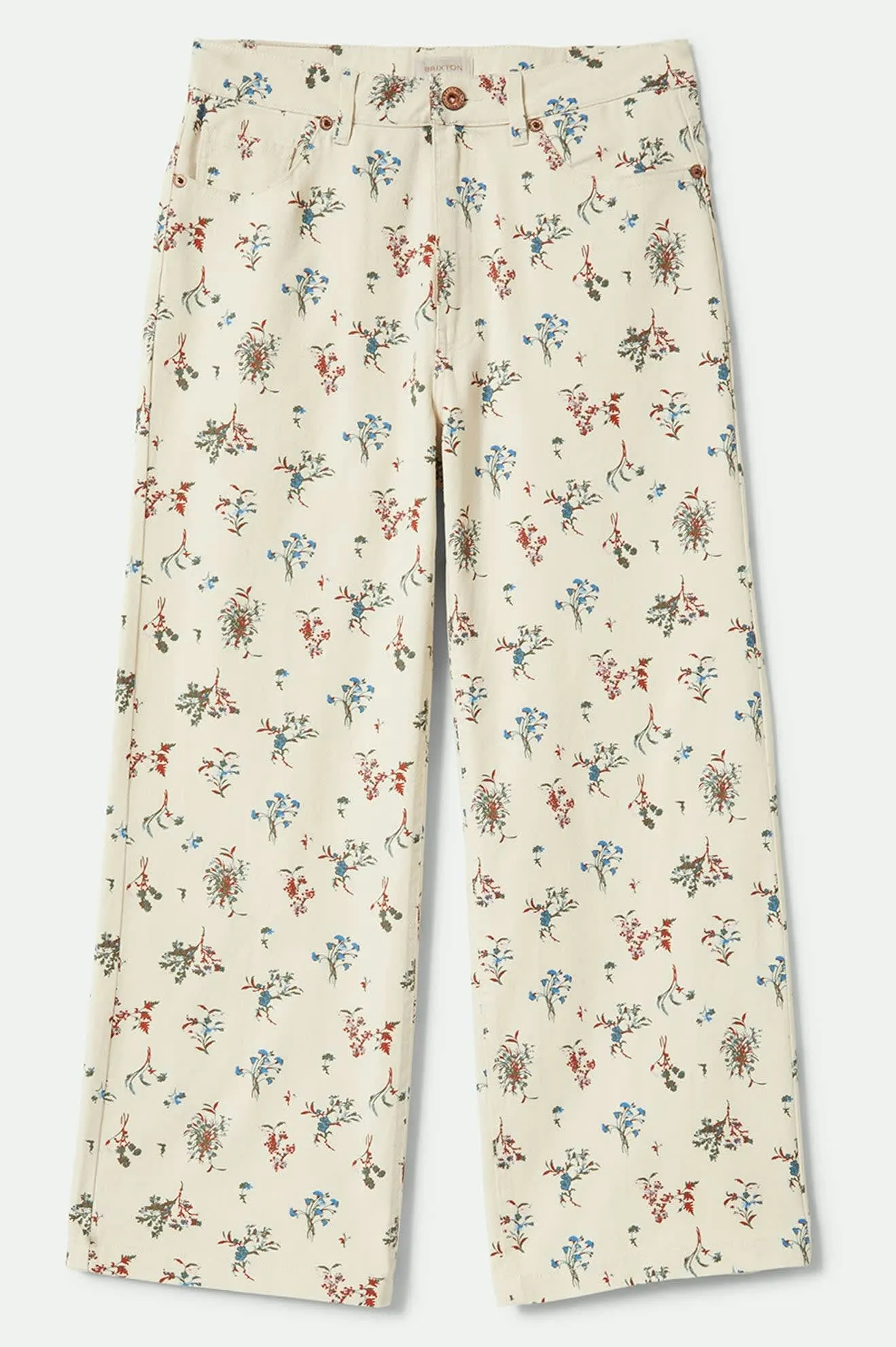 All Season Sport Friendly Margo Cropped 5-Pocket Pant - Whitecap