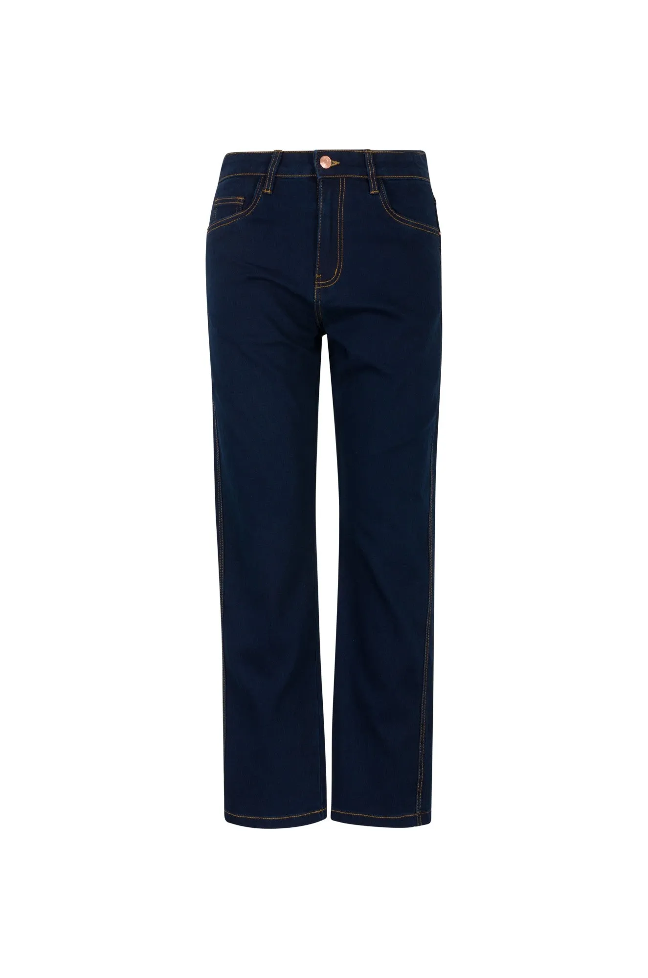Wonder Denim Short Jeans | DARK INDIGO | 6605B1 Common look