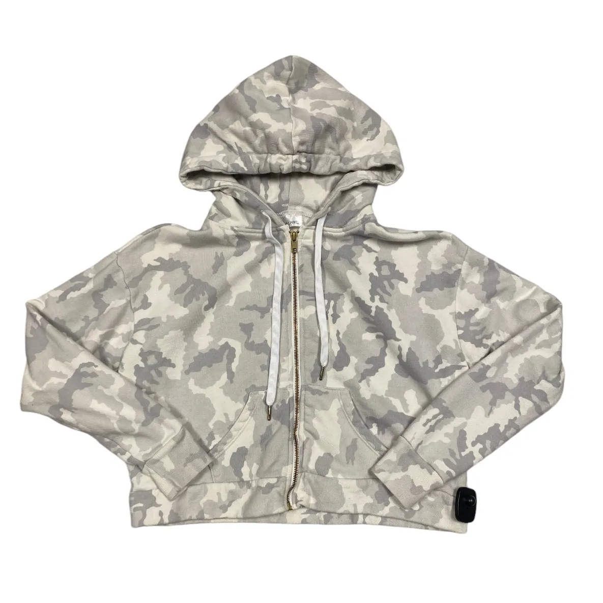 Sweatshirt Hoodie By the label In Camouflage Print, Size: Xs Free Mind Durable Stitching