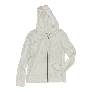 Sweatshirt Hoodie By Old Navy In White, Size:S Trendy Cut