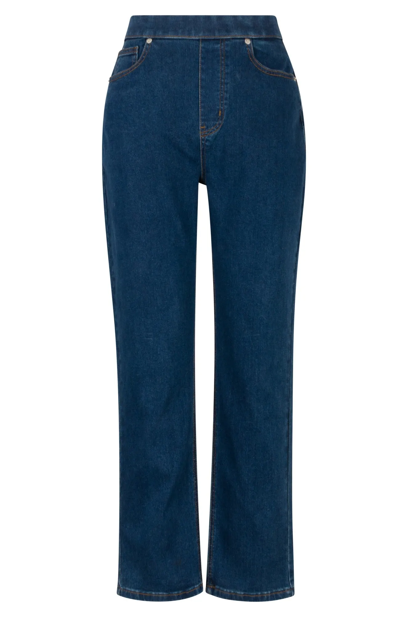Minimal Look Short Jeans | DARK INDIGO | 0021B1