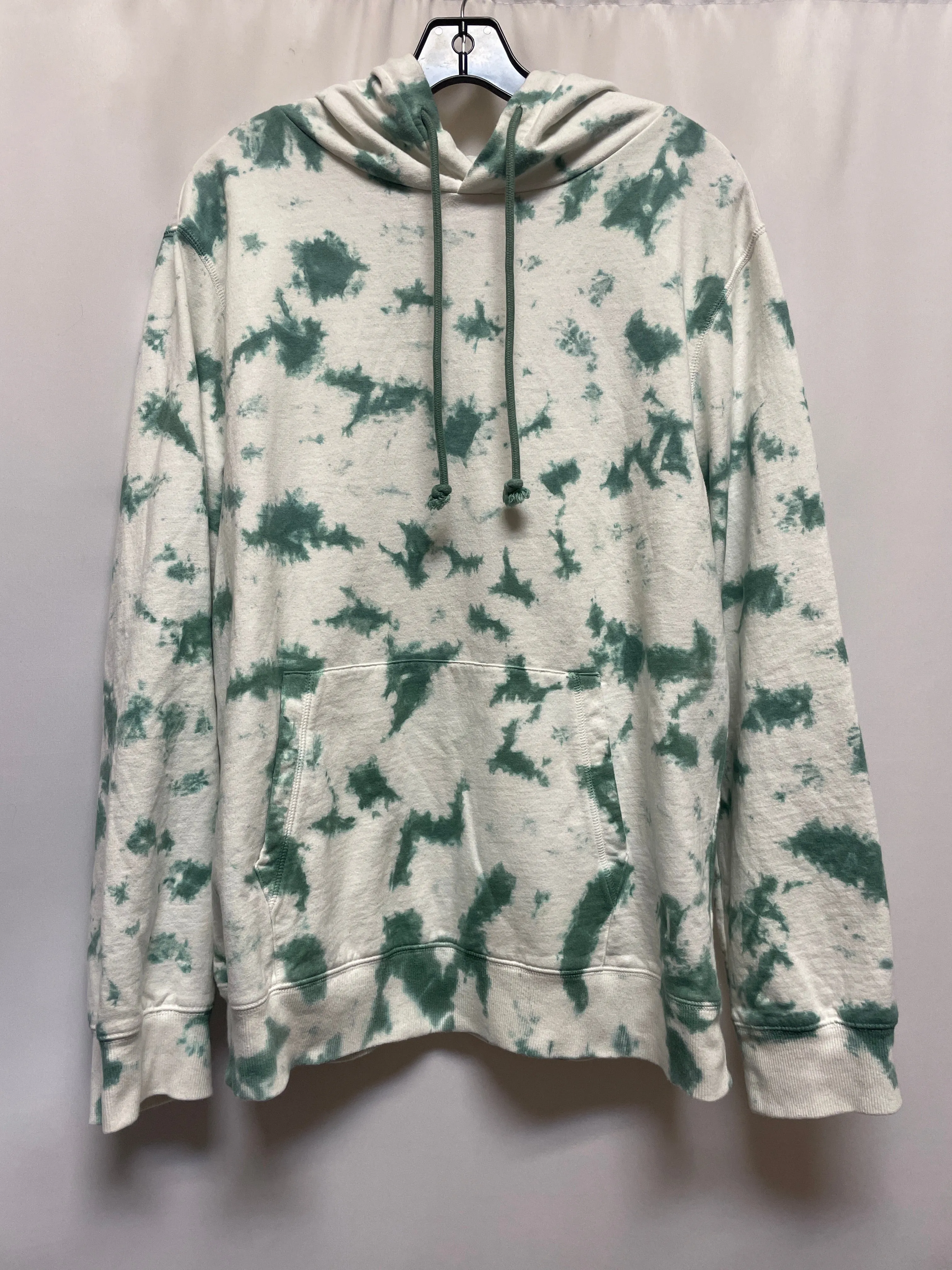 Cozy clothing Breathable Fit Sweatshirt Hoodie By True Craft In Green, Size: L
