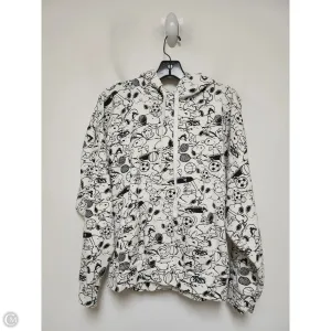 Sweatshirt Hoodie By Levis In Black & White, Size: S SeamlessFit