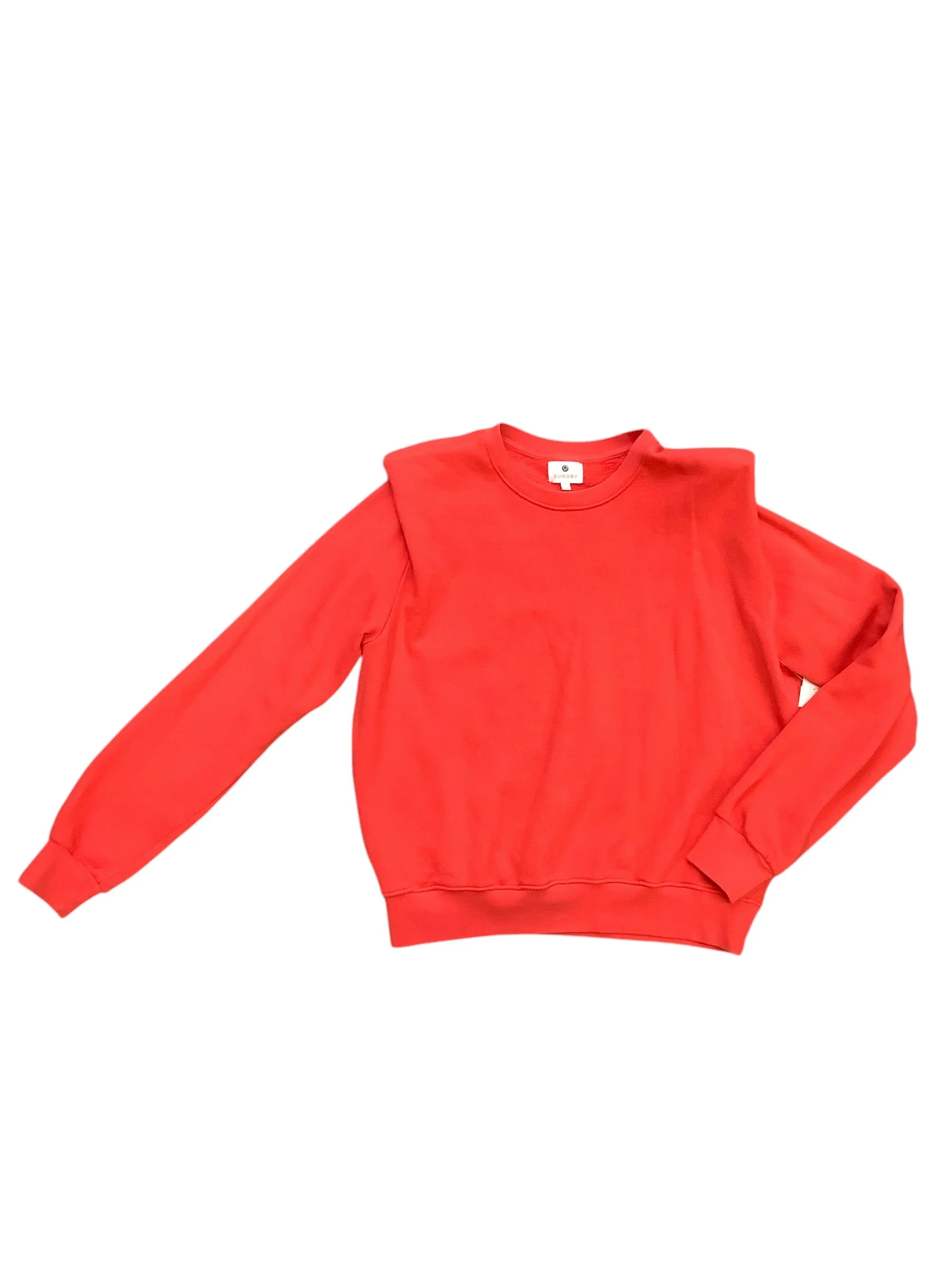Sweatshirt Crewneck By Sundry In Orange, Size: S Tech Mood Farm Glow
