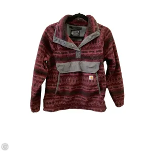 Office Mood Sweatshirt Collar By Carhartt In Red, Size: S
