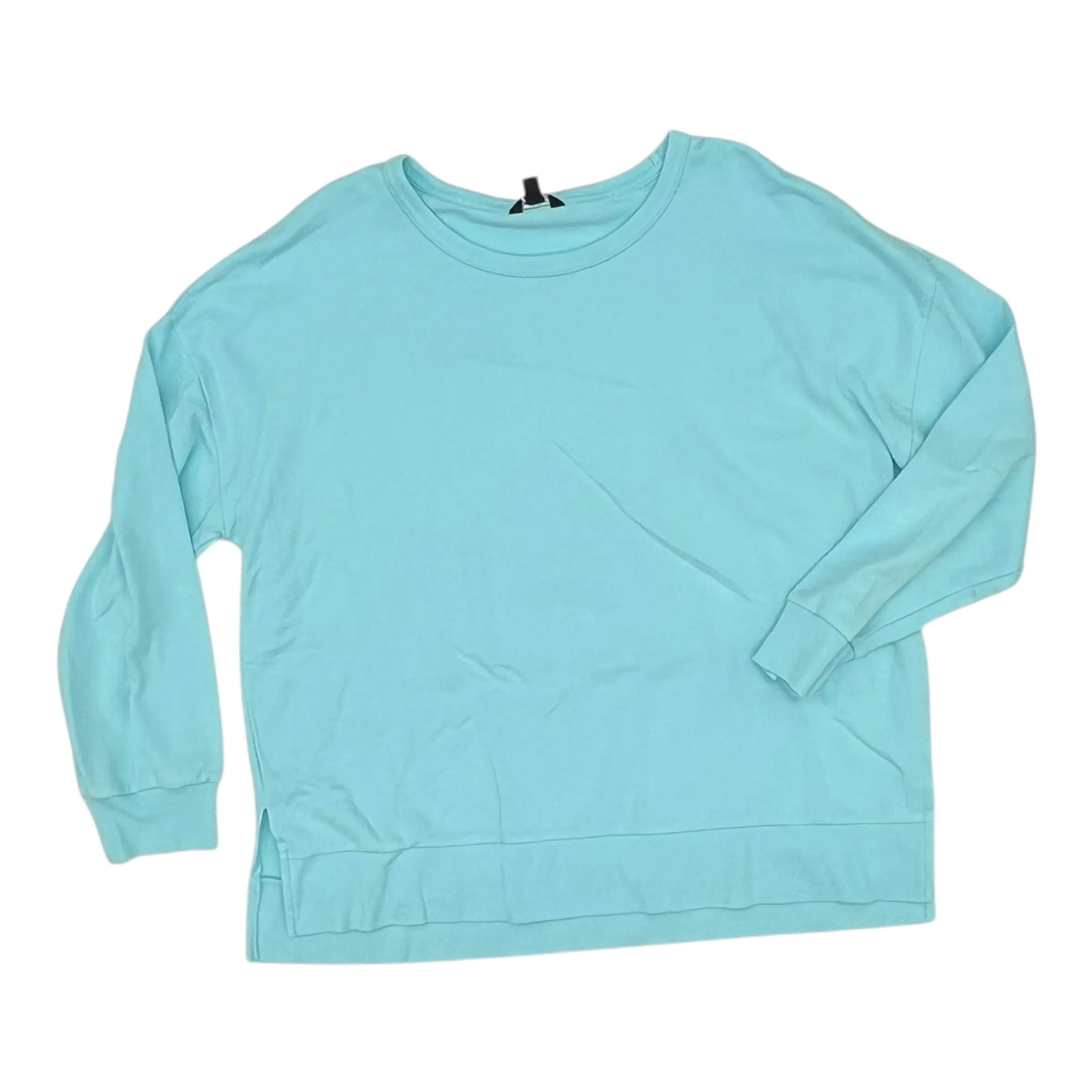 AdjustableWaist Weekend Style Sweatshirt Crewneck By Buffalo David Bitton In Blue, Size:Xl