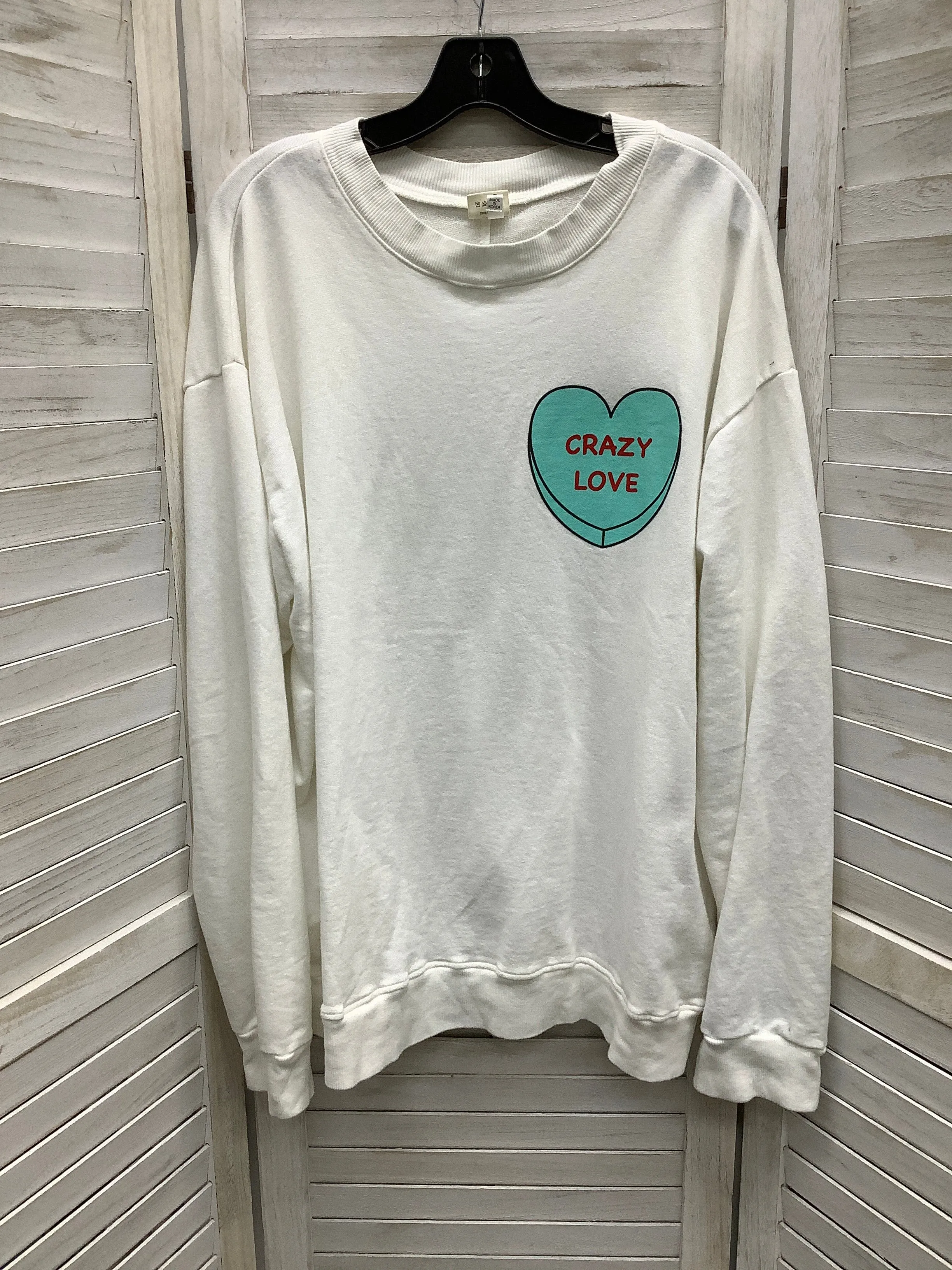 Sweatshirt Crewneck By Clothes Mentor  Size: M ThermalRegulatingFabric