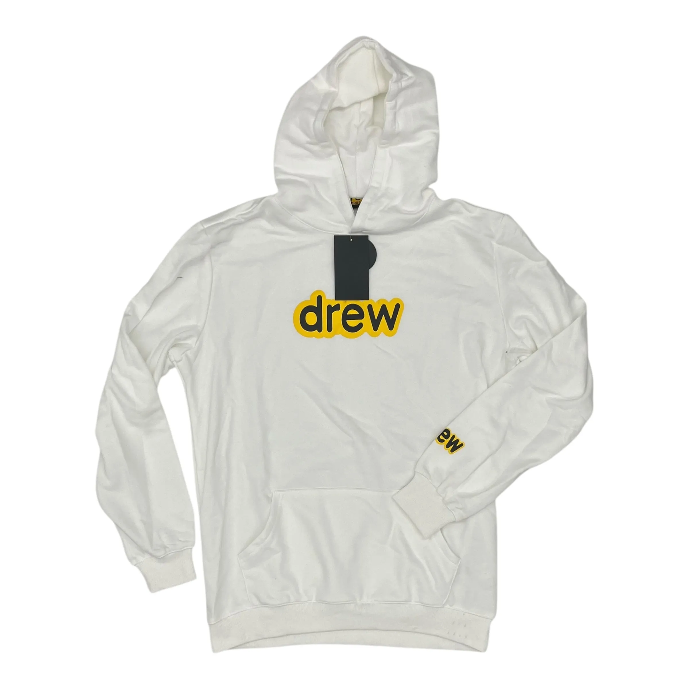 Office Glam Modern Look Sweatshirt Hoodie By Clothes Mentor In White, Size:M