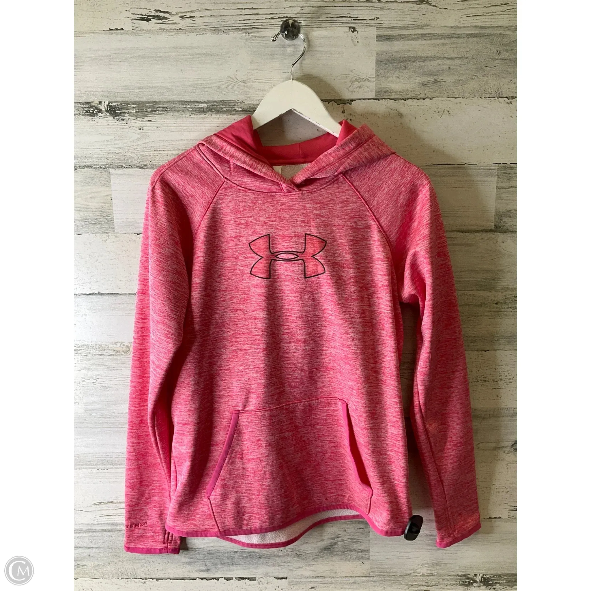 Myth Glow Functional Design Sweatshirt Hoodie By Under Armour In Pink, Size: S