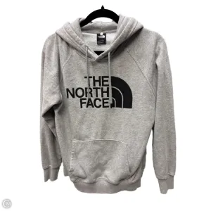 Sweatshirt Hoodie By The North Face In Black & Grey, Size: M Reinforced Knees