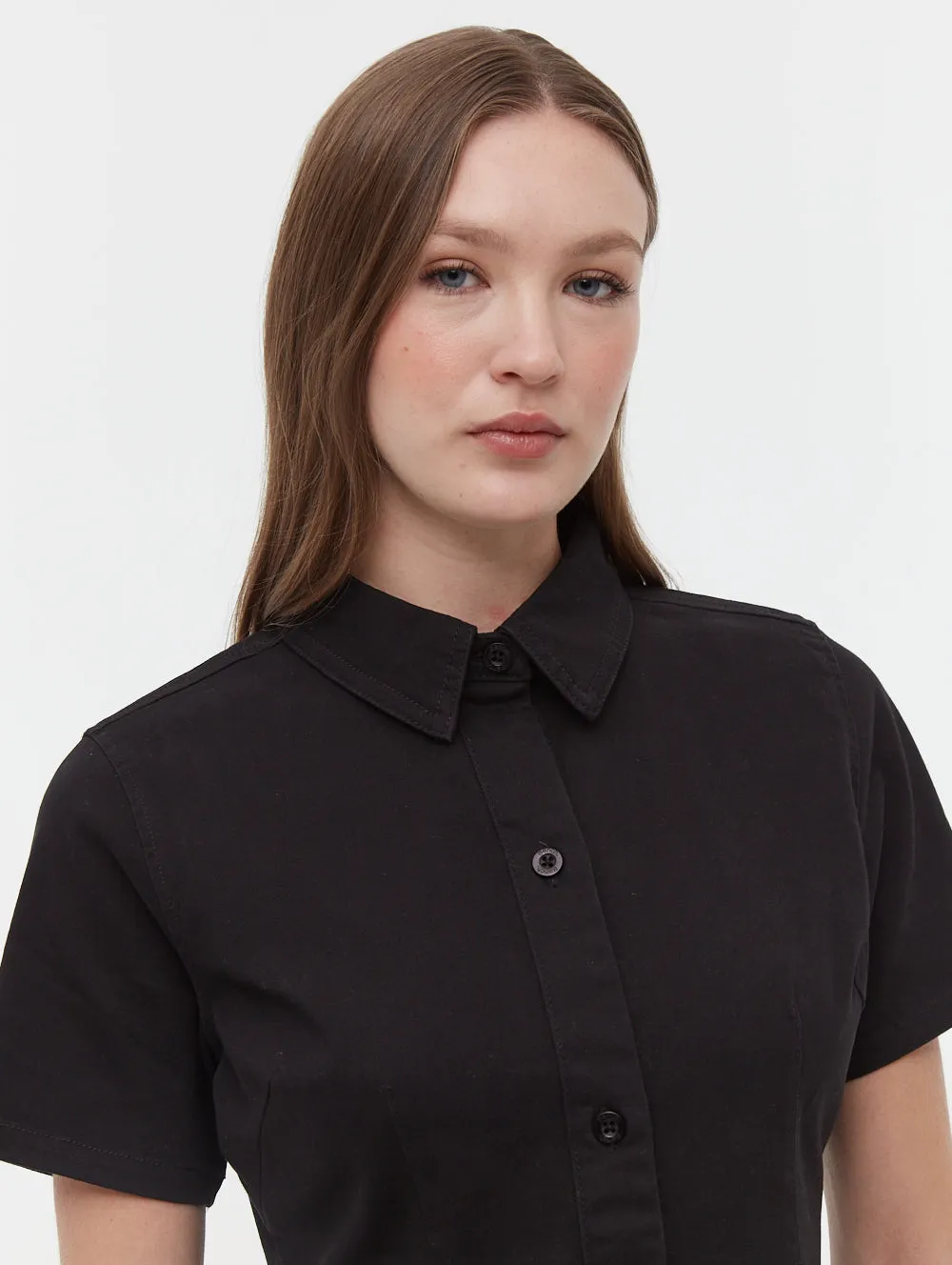 Weatherproof Reinforced Edges Deana Short Sleeve Shirt Dress