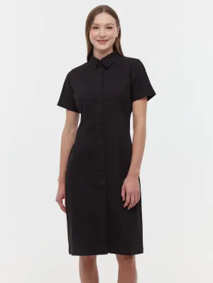 Comfort Design Deana Short Sleeve Shirt Dress