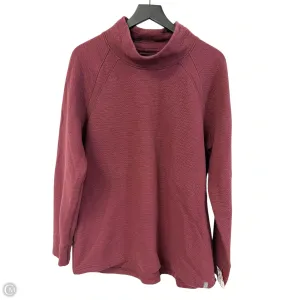 Comfortable Sweater Street Sport Sweatshirt Collar By L.l. Bean In Red, Size: Xl