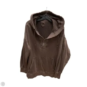 Sweatshirt Hoodie By Aerie In Brown, Size: M Baby Soft