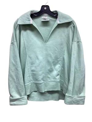 Sweatshirt Collar By Pilcro In Green, Size: Mp Easy Go