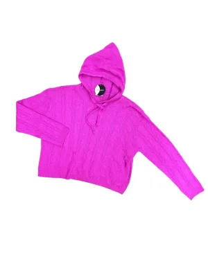 Comfortable Wear Sweatshirt Hoodie By Clothes Mentor In Pink, Size: L
