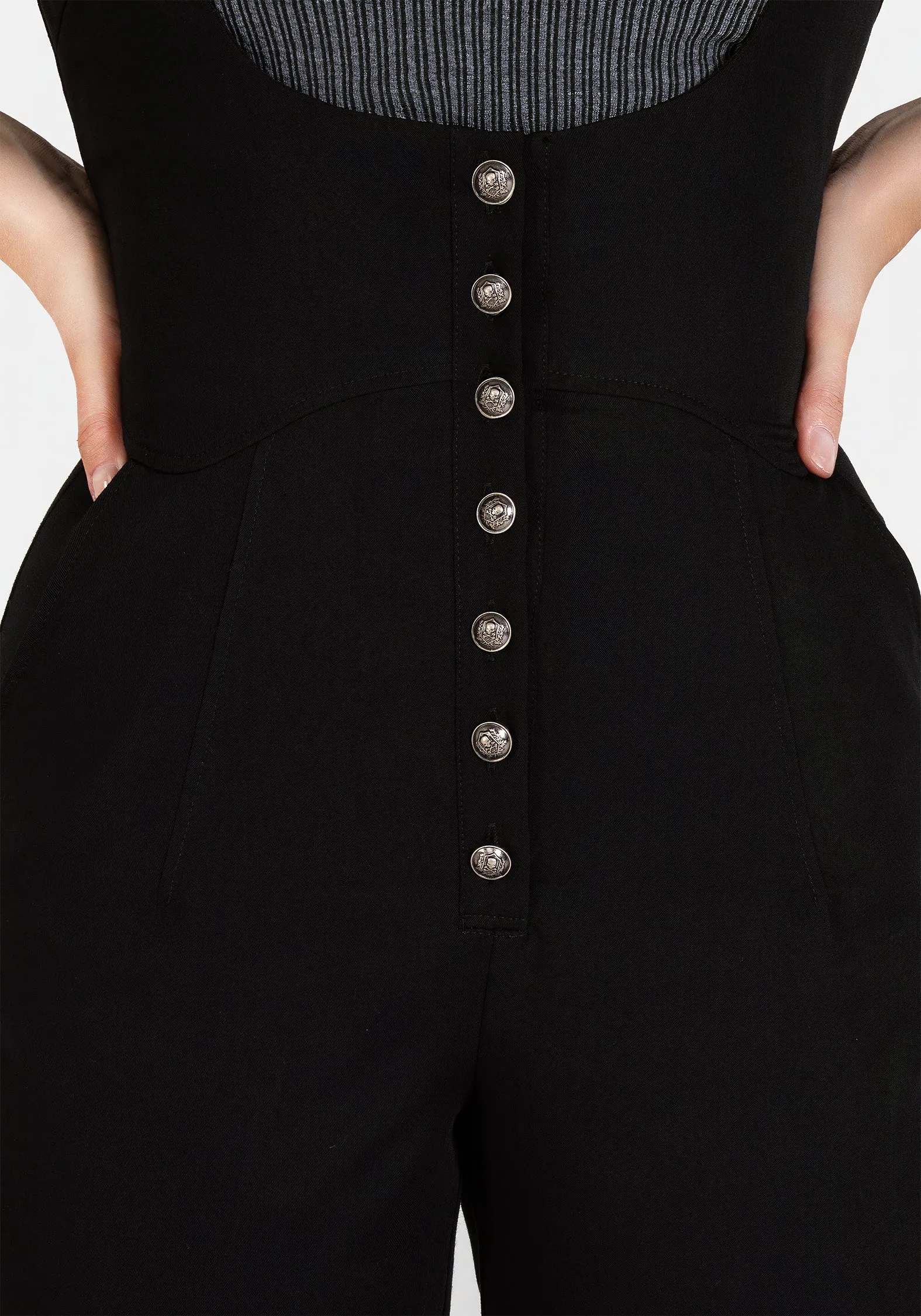 Alicia Tailored Suspender Jumpsuit Sporty Touch