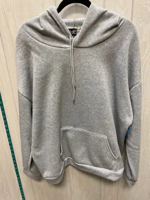 Colorfast Technology Sweatshirt Hoodie By Shein In Grey, Size: 2x
